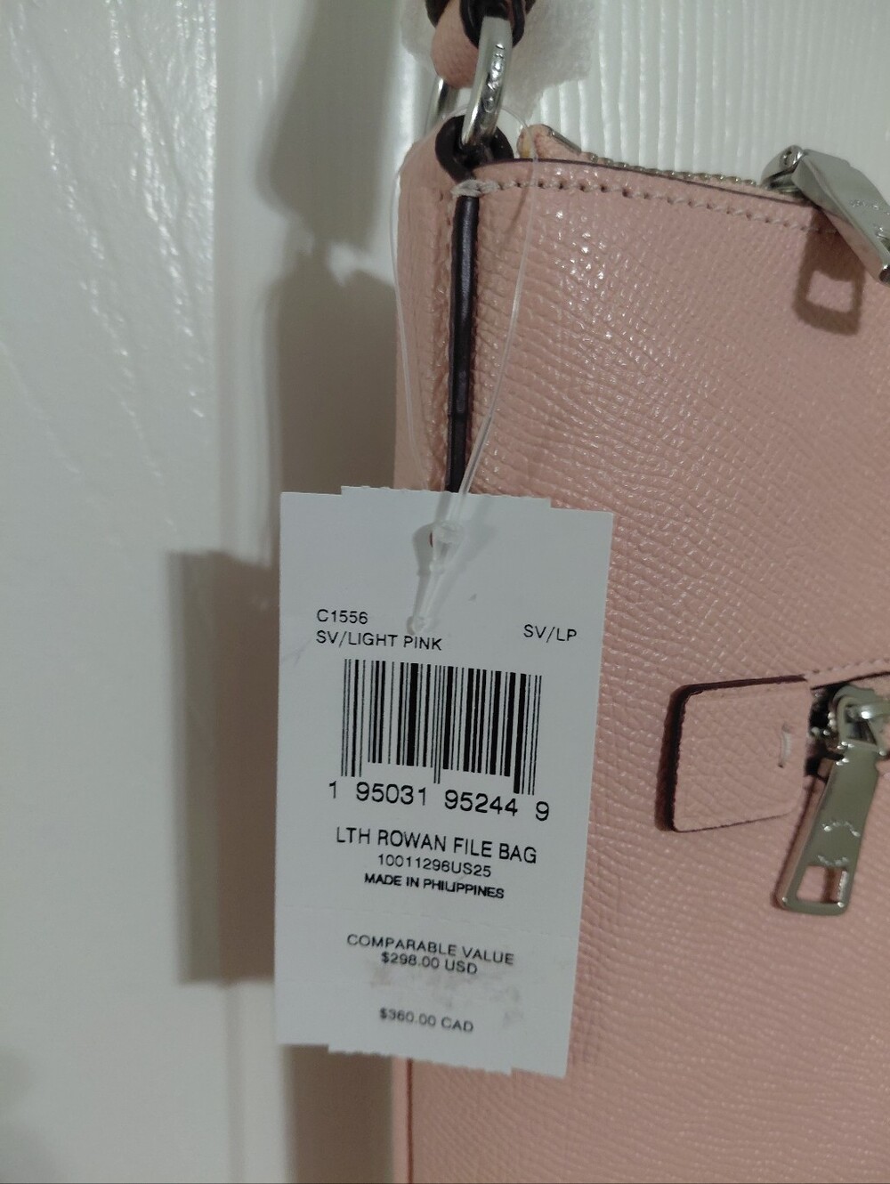 Coach ROWAN File Bag Leather Crossbody - Picture 4 of 7
